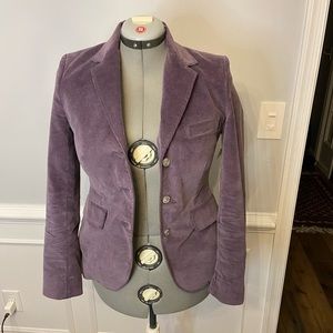 Brooks Brothers Purple Corduroy Blazer